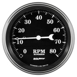AUTOMETER 1790 3-3/8 Tachometer 8000 RPM Old Tyme In-Dash
