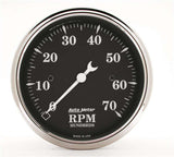 AUTOMETER 1798 3-1/8 O/T/B Tach - 7000 RPM