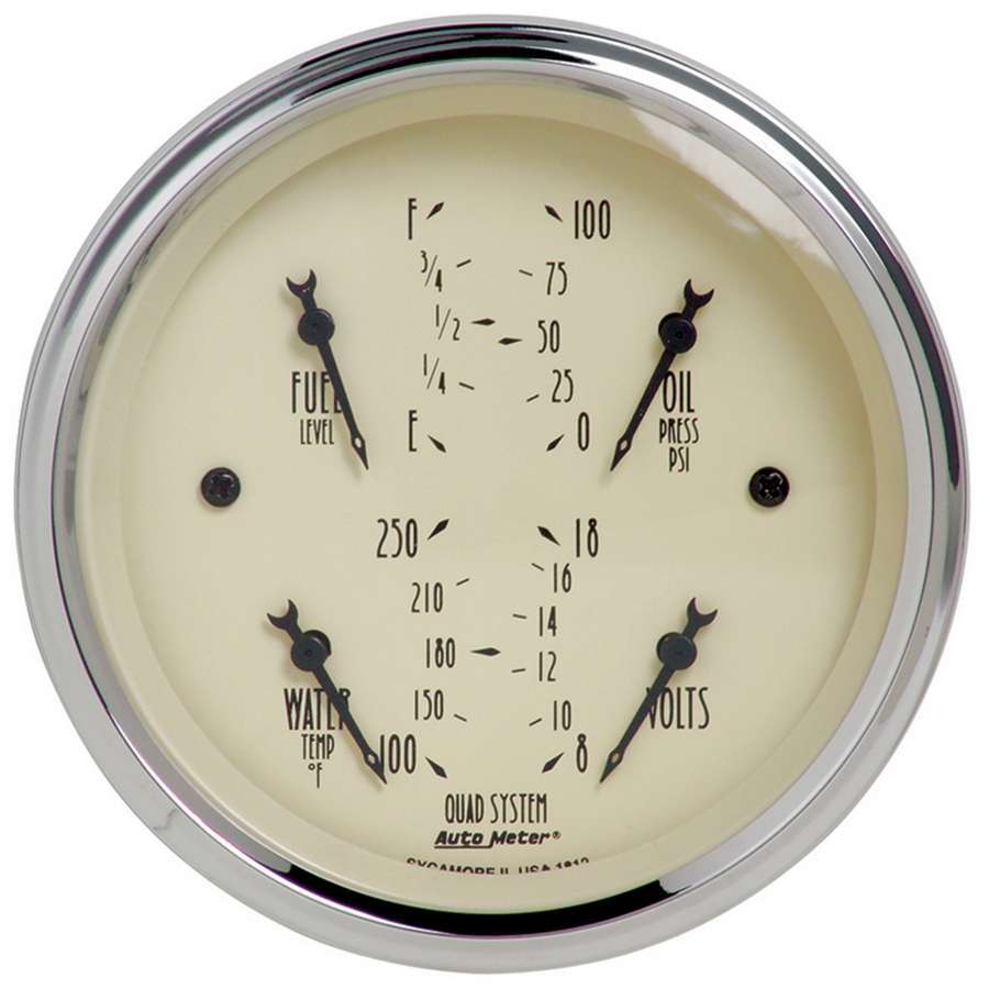 AUTOMETER 1812 3-3/8in A/B Quad Gauge