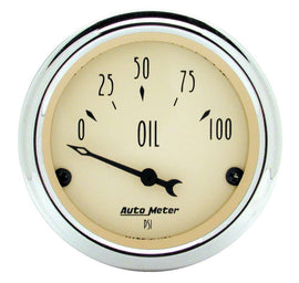 AUTOMETER 1827 2-1/16in A/B Oil Pressure Gauge