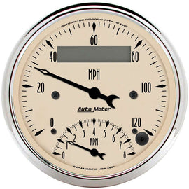 AUTOMETER 1881 3-3/8in A/B Tach/Speedo Combo