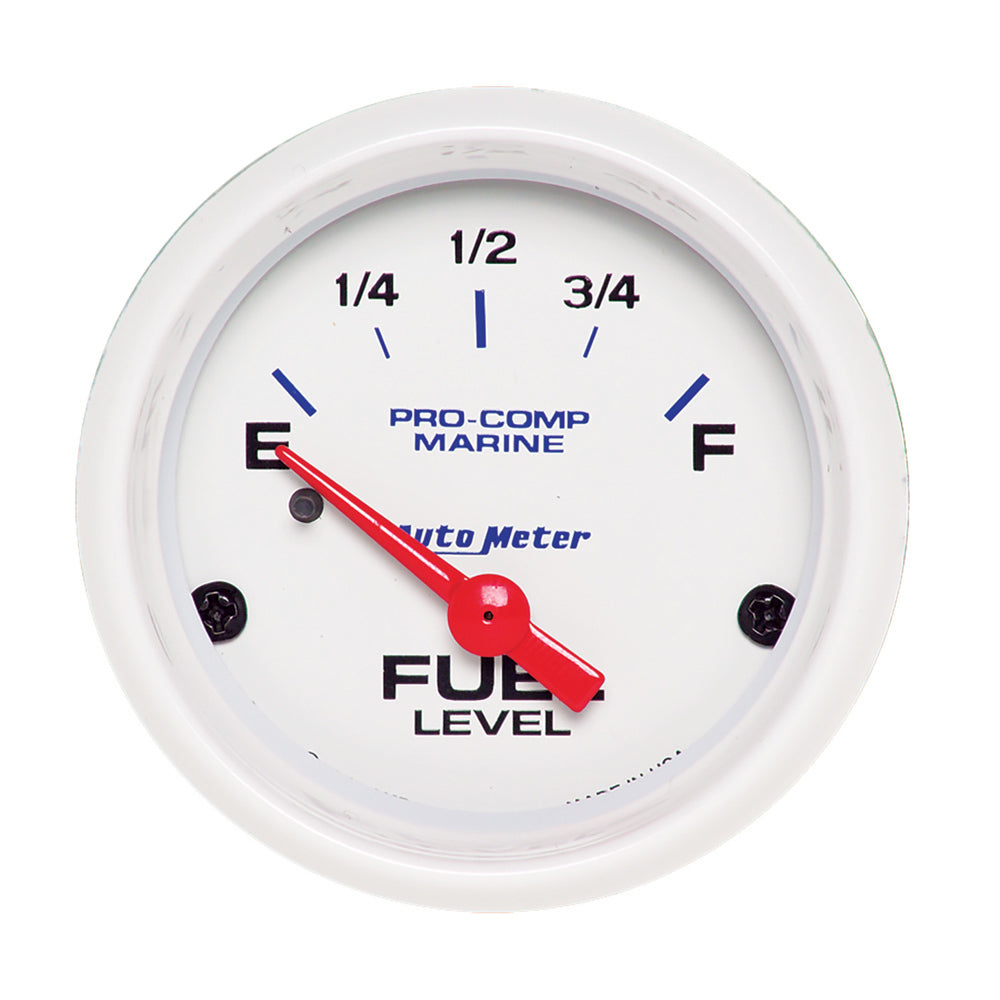 AUTOMETER 200760 Fuel Level Gauge 2-1/16 Electric Air-Core Series