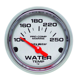 AUTOMETER 200762-35 2-1/16 Water Temp Gauge 100-250F P/C Marine