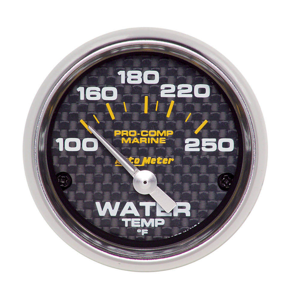 AUTOMETER 200762-40 2-1/16 Water Temp Gauge 100-250F C/F Marine