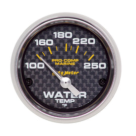 AUTOMETER 200762-40 2-1/16 Water Temp Gauge 100-250F C/F Marine