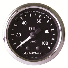AUTOMETER 201006 2-1/16in Cobra Series Oil Pressure Gauge