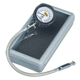AUTOMETER 2159 Tire Pressure Gauge 0-15 PSI Analog w/Bleed Valve