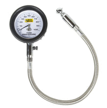 Load image into Gallery viewer, AUTOMETER 2164 Tire Press. Gauge 0-100 PSI Analog w/Bleed Valve