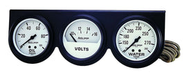 AUTOMETER 2328 2-5/8in Oil/Volt/Water Console