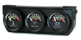 AUTOMETER 2391 1-1/2in Blk Elec Gauge Panel