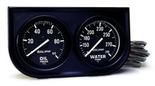 Load image into Gallery viewer, AUTOMETER 2392 2in Black Mech Gauge Panel