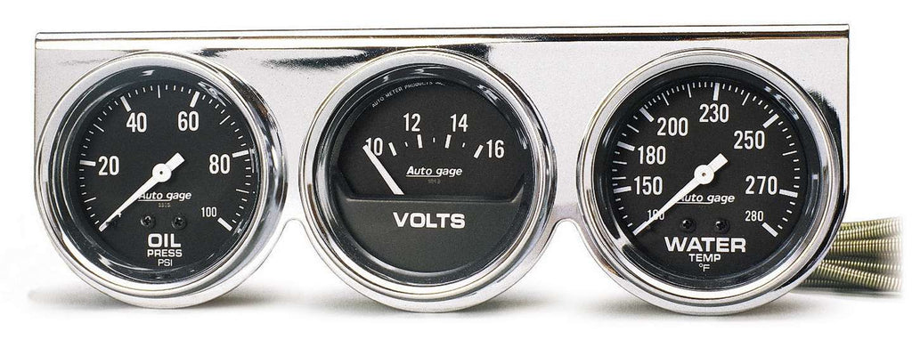AUTOMETER 2399 2-5/8 Chrm Mech Gauge Pn
