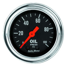 Load image into Gallery viewer, AUTOMETER 2421 0-100 Oil Pressure Gauge