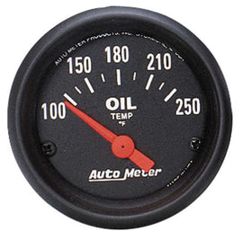 AUTOMETER 2638 2-1/16in Z-Series Oil Temp Gauge 100-250