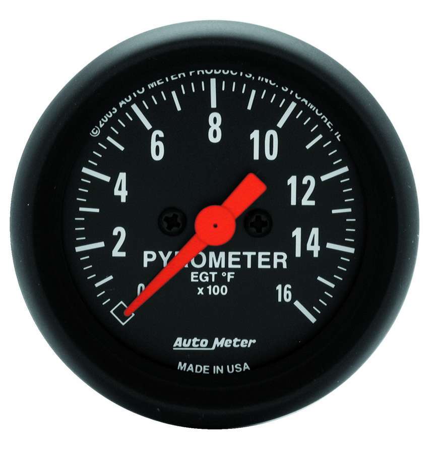 AUTOMETER 2654 2-1/16in Z-Series EGT Pyrometer Kit 0-1600