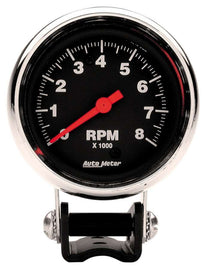 AUTOMETER 2893 2-5/8in Chrome Tach 8000 RPM