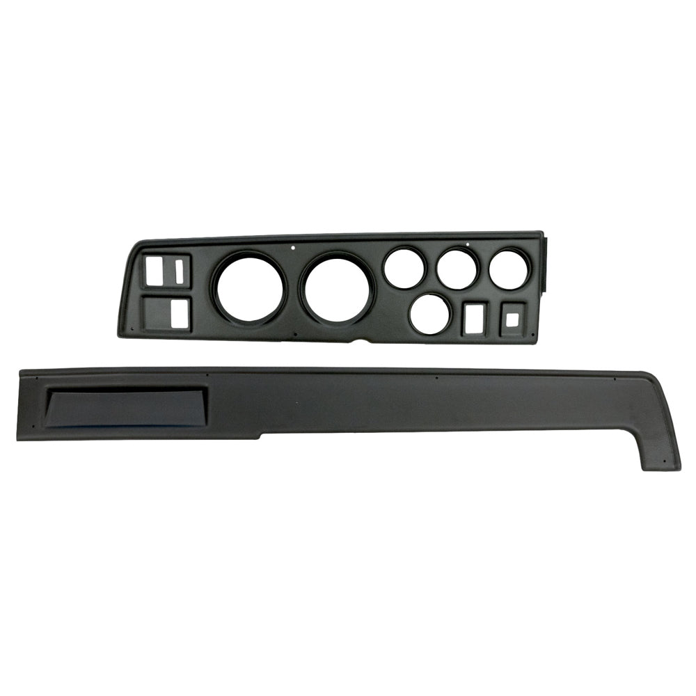 AUTOMETER 2907 Direct Fit Gauge Panel Charger 68-70 Black