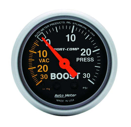 AUTOMETER 3303 Boost 30 in/30 psi