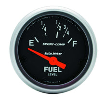 Load image into Gallery viewer, AUTOMETER 3318 2-1/16in Sport Comp. Fuel Level Gauge