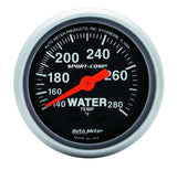 AUTOMETER 3331 2-1/16 Mini Sport Comp