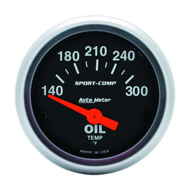 AUTOMETER 3348 2-1/16in S/C Oil Temp. Gauge 140-300