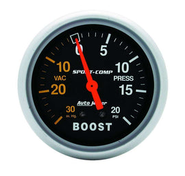 AUTOMETER 3401 0-20/0-30 Turbo Boost