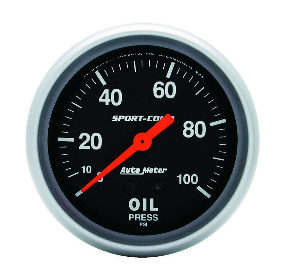 AUTOMETER 3421 0-100 Oil Pressure Gauge