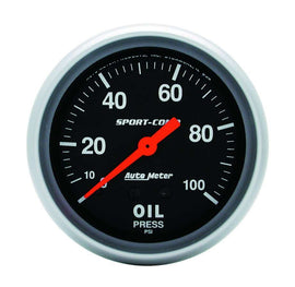 AUTOMETER 3421 0-100 Oil Pressure Gauge