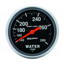 AUTOMETER 3431 140-280 Water Temp Gauge