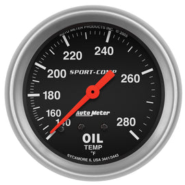 AUTOMETER 3441 140-280 Oil Temp Gauge