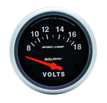 Load image into Gallery viewer, AUTOMETER 3592 8-18 Voltmeter Gauge