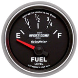 AUTOMETER 3616 2-1/16in S/C II Fuel Level Gauge 240-33ohms