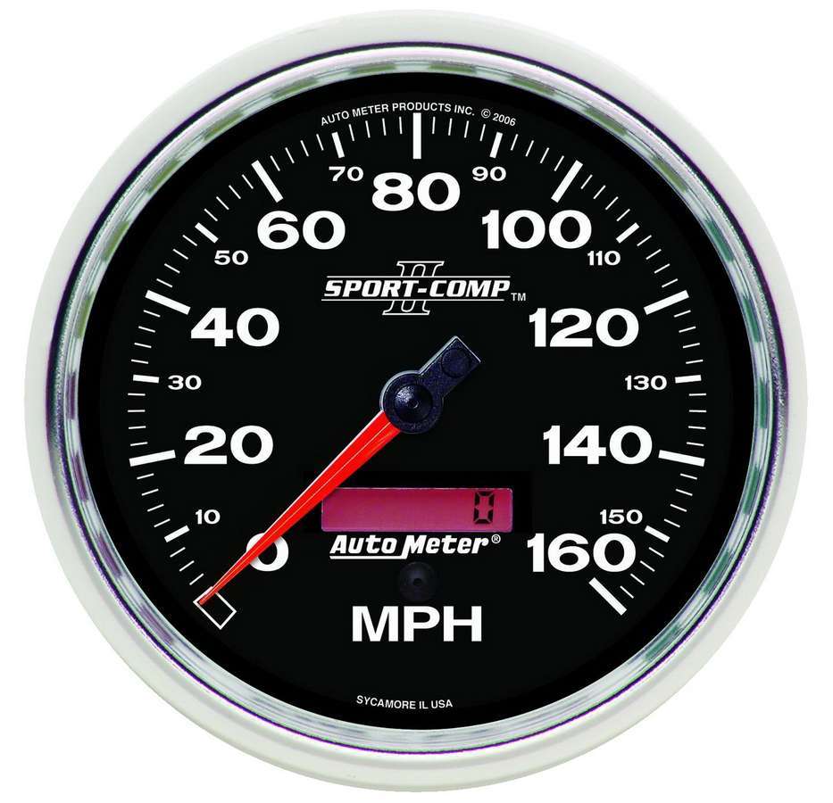 AUTOMETER 3689 5in S/C II In-Dash Speedo 160MPH