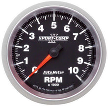 Load image into Gallery viewer, AUTOMETER 3697 3-3/8in S/C II In-Dash Tach