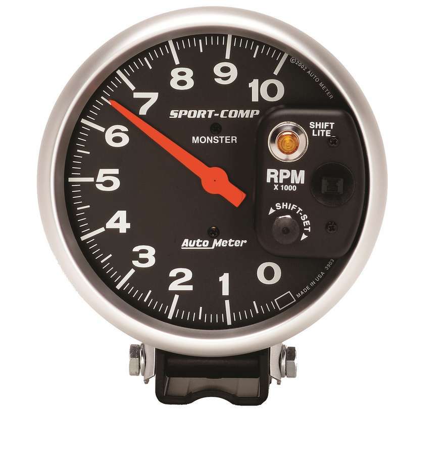 AUTOMETER 3903 10000 Sprt-Comp Shft-Lit