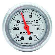 Load image into Gallery viewer, AUTOMETER 4301 Mini Ultra-lite Boost