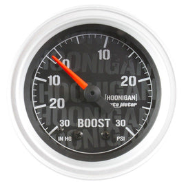 AUTOMETER 4303-09000 2-1/16in Vacuum/Boost Gauge Hoonigan Series
