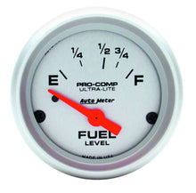 Load image into Gallery viewer, AUTOMETER 4315 2-1/16in Ultra-Lite Fuel Level Gauge