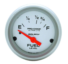 Load image into Gallery viewer, AUTOMETER 4318 2-1/16in Ultra-Lite Fuel Level Gauge