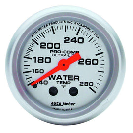 AUTOMETER 4331 2-1/16in U/L Water Temp Gauge 140-280