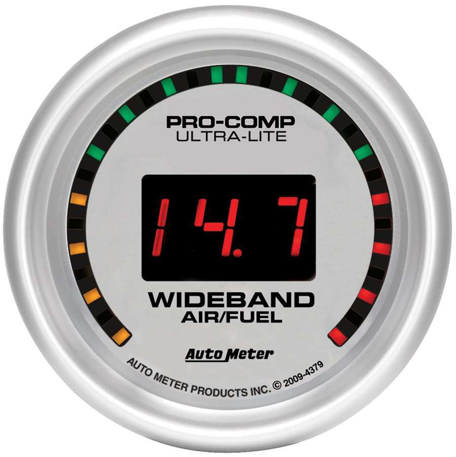 AUTOMETER 4379 2-1/16 U/L Wide Band Street Air/Fuel Gauge
