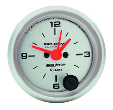 Load image into Gallery viewer, AUTOMETER 4385 2-1/16in Ultra-Lite Clock