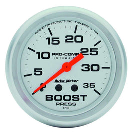 AUTOMETER 4404 2-5/8in Ultra-Lite 0-35 Boost Gauge