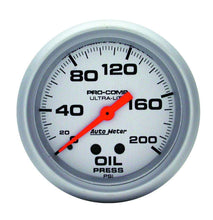 Load image into Gallery viewer, AUTOMETER 4422 2-5/8in Mech Oil Pressure 0-200 Psi