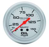 AUTOMETER 4423 Ultra Lite 2 5/8in  Oil 0-150 PSI Mech.
