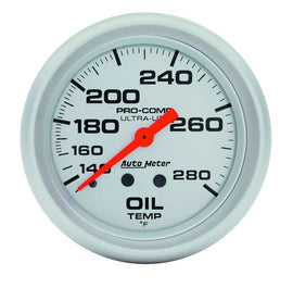 AUTOMETER 4441 2-5/8in Mech Oil Temp 140-280