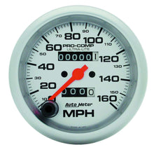 Load image into Gallery viewer, AUTOMETER 4493 3-3/8in Ultra-Lite 160mph Speedometer