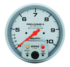 AUTOMETER 4499 5in Dual Range Tach W/Mem.