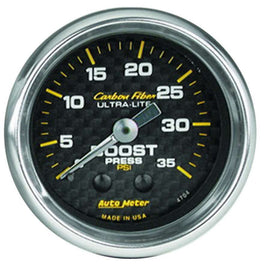 AUTOMETER 4704 2-1/16in C/F Boost Gauge 35psi