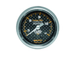 AUTOMETER 4711 C/F 2-1/16in Fuel Press. Gauge 0-15PSI